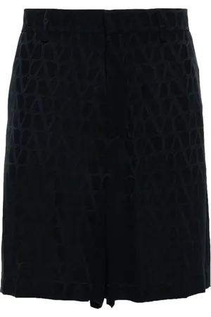 VALENTINO GARAVANI Chino-Shorts aus Toile Iconographe-Jacquard