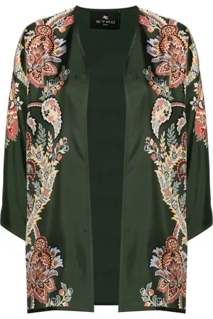 Etro Seidenjacke mit Paisley-Print