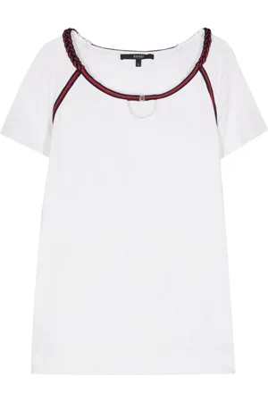 Gucci 2000s Bluse mit Webstreifen