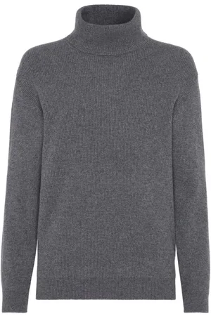 Brunello Cucinelli Kaschmirpullover mit Rollkragen