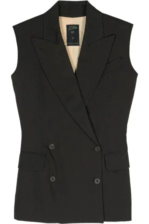 Jean Paul Gaultier 1980s Weste mit Nadelstreifen
