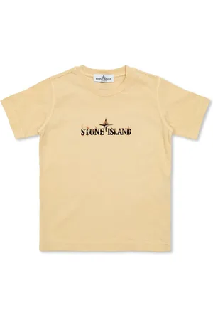 Stone Island T-Shirt mit Kompass-Print
