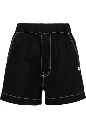 Chocoolate Shorts mit Kontrastborten