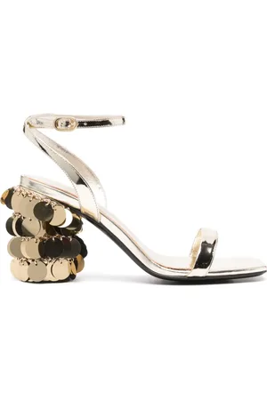 Paco rabanne Sandalen mit Pailletten 95mm