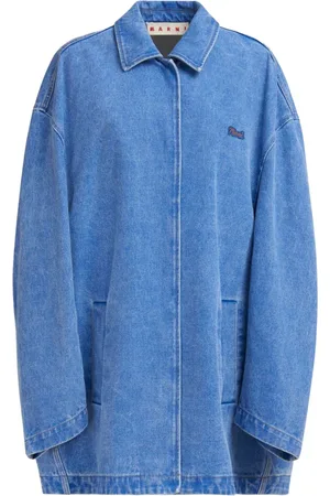 Marni Jeansjacke mit Logo-Applikation