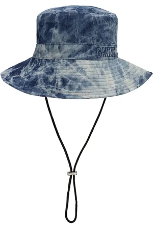 Ganni Ausgeblichener Fischerhut aus Denim
