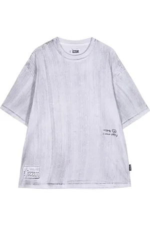 Izzue T-Shirt mit Logo-Print