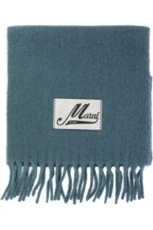 Marni Schal mit Logo-Applikation