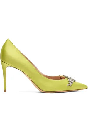 Scarosso Greta Pumps aus Satin 90mm