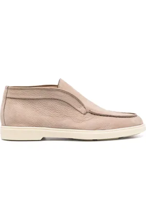 santoni Loafer aus Wildleder