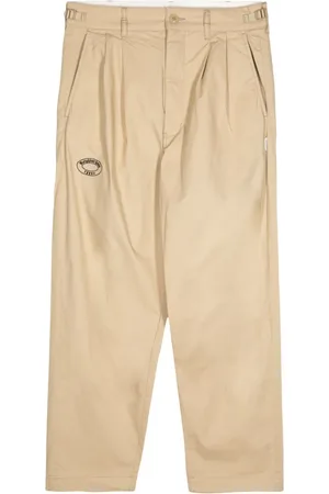 Izzue Gerade Hose mit Faltendetail
