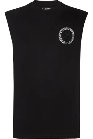 Philipp Plein Trägershirt mit Logo-Applikation