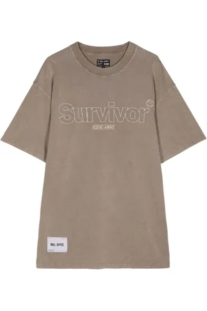 Izzue T-Shirt mit Logo-Print