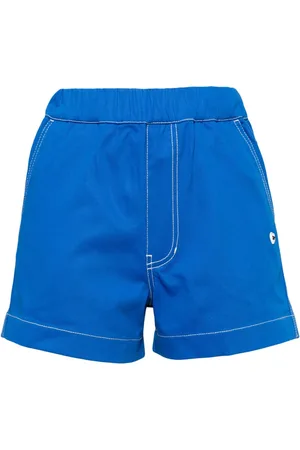 Chocoolate Mid-Rise-Shorts mit Kontrastsaum