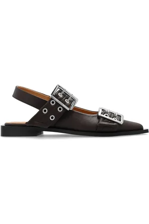 Ganni Pumps mit Schnalle