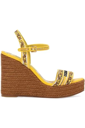 Dolce & Gabbana Sandalen mit Majolica-Print 90mm