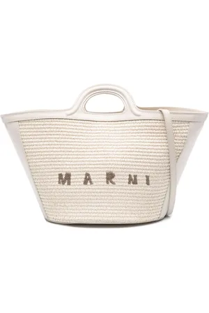 Marni Handtasche mit Logo-Stickerei
