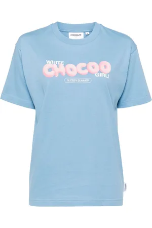 Chocoolate T-Shirt mit Logo-Buchstaben