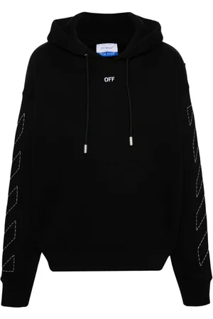 OFF-WHITE Hoodie mit Logo-Stickerei