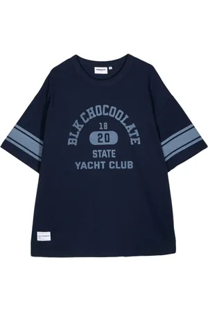 Chocoolate Yacht Club T-Shirt mit rundem Ausschnitt