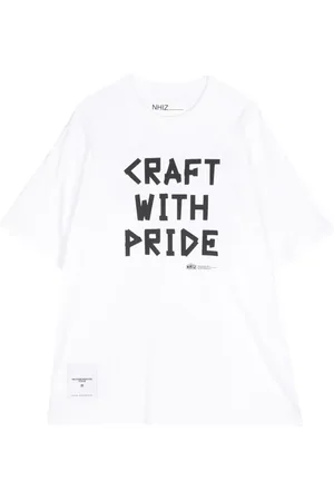 Izzue X Neighborhood T-Shirt mit Slogan-Print