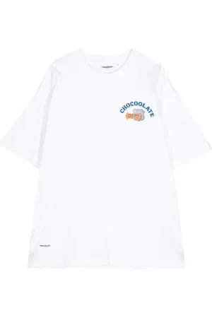 Chocoolate T-Shirt mit Logo-Print