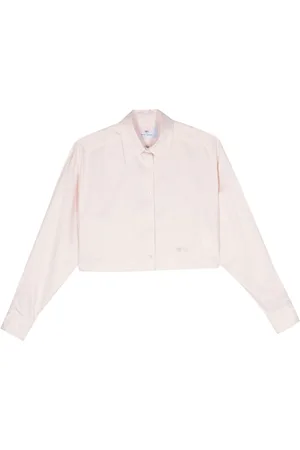 Chiara Ferragni Cropped-Hemd aus Lurex