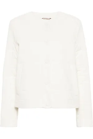 HUGO BOSS Gefütterte Jacke mit Karomuster