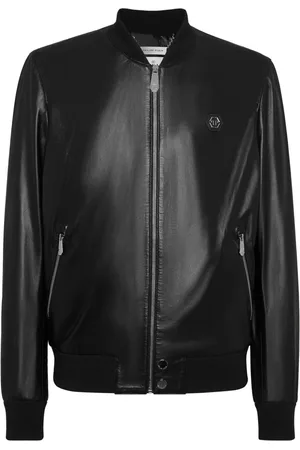 Philipp Plein Bomberjacke aus Leder