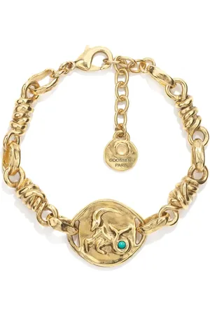 Goossens Vergoldetes Talisman Astro Capricorn Armband