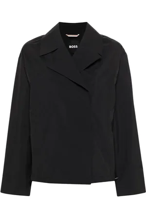 HUGO BOSS Wasserfeste Jacke mit Logo-Schild