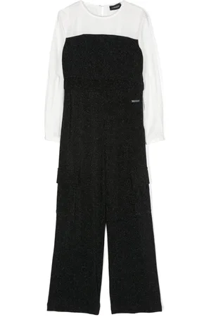 MONNALISA Cargo-Jumpsuit aus Lurex