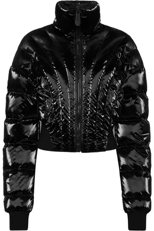 Philipp Plein Gefütterte Jacke mit Logo-Print