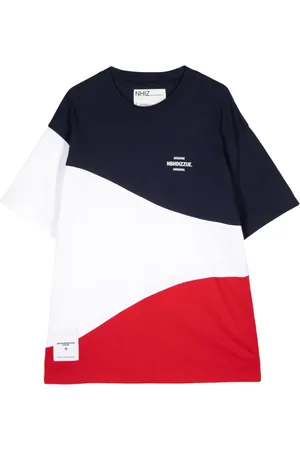 Izzue X Neighborhood T-Shirt in Colour-Block-Optik