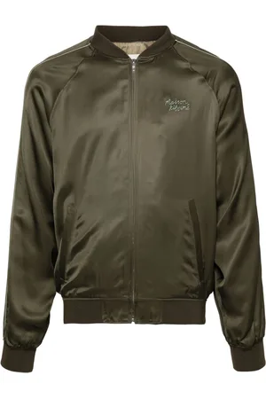 Maison Kitsuné Teddy Sportjacke mit Logo-Stickerei
