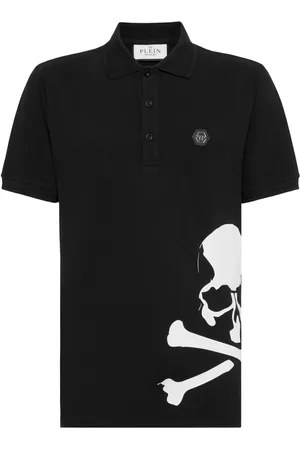 Philipp Plein Skull & Bones Poloshirt