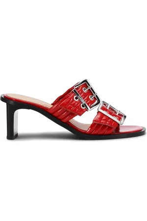 Ganni Mules mit Schnalle