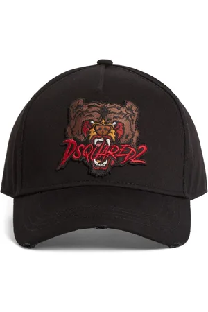 Dsquared2 Baseballkappe mit Tigerapplikation