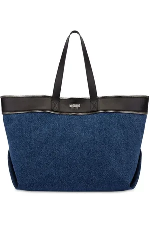 Moschino Shopper mit Denim