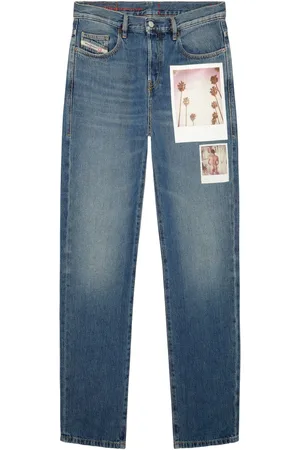 Diesel X ToFF Slim-Fit-Jeans mit Print