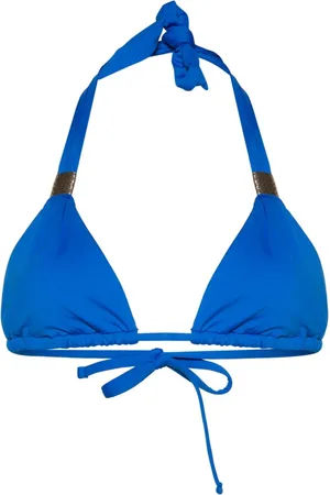 Heidi Klein Triangel-Bikinioberteil mit Raffungen