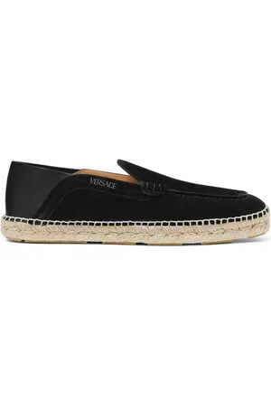 VERSACE Espadrilles aus Wildleder