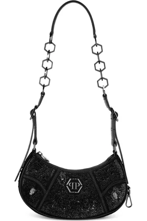 Philipp Plein Schultertasche mit Kristallen