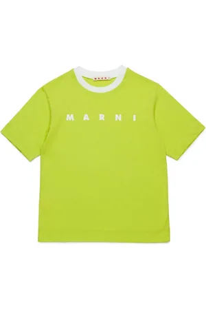 Marni T-Shirt mit Logo-Print