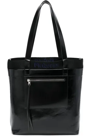 Alexander McQueen Schultertasche mit beschichtetem Finish