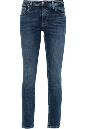 AG Jeans Halbhohe Skinny-Jeans