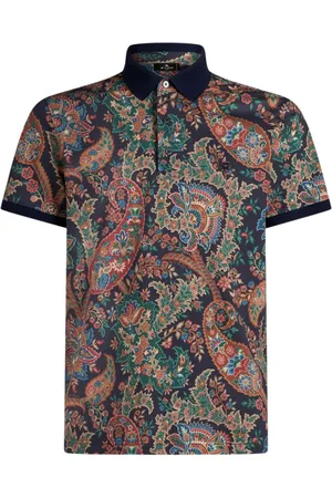 Etro Poloshirt mit Paisley-Print