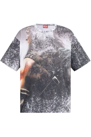 Diesel T-Shirt mit grafischem Print