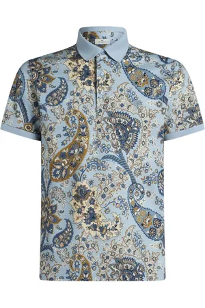 Etro Poloshirt mit Paisley-Print