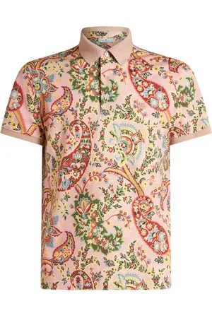 Etro Poloshirt mit Paisley-Print